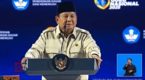 Hadiri Puncak Hari Guru Nasional, Prabowo Minta Dukungan Publik untuk Berantas Korupsi
