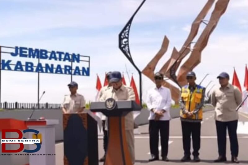 Akses Warga Makin Mudah, Presiden Prabowo Resmikan Sejumlah Jembatan dan Flyover di Bantul