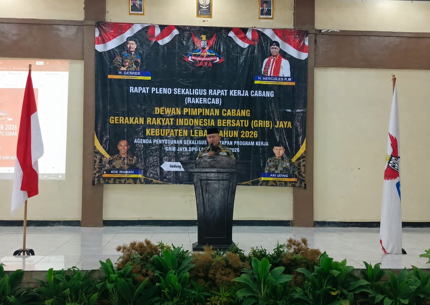 DPC GRIB Jaya Lebak Gelar Rakercab 2026, Fokus Perkuat Organisasi dan Program Kerja