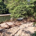 Kondisi jembatan gantung Desa Sangkanwangi, Kecamatan Leuwidamar, Kabupaten Lebak, yang rusak parah dan dikhawatirkan membahayakan keselamatan warga yang melintas setiap hari. (Istimewa)