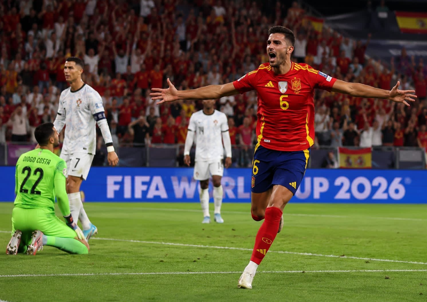 Spanyol Singkirkan Portugal, Gol Mikel Merino Antar La Roja ke Perempat Final Piala Dunia 2026